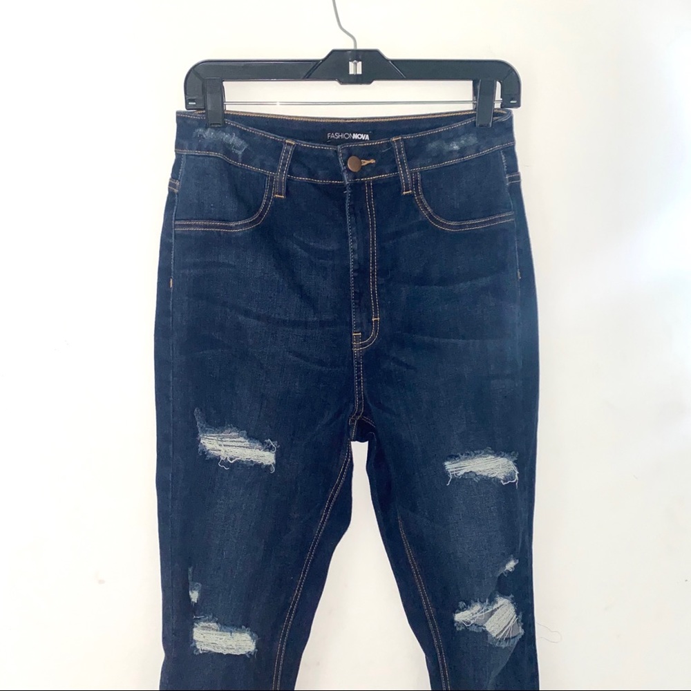 Fashion Nova Dark blue jeans size 13 Never worn